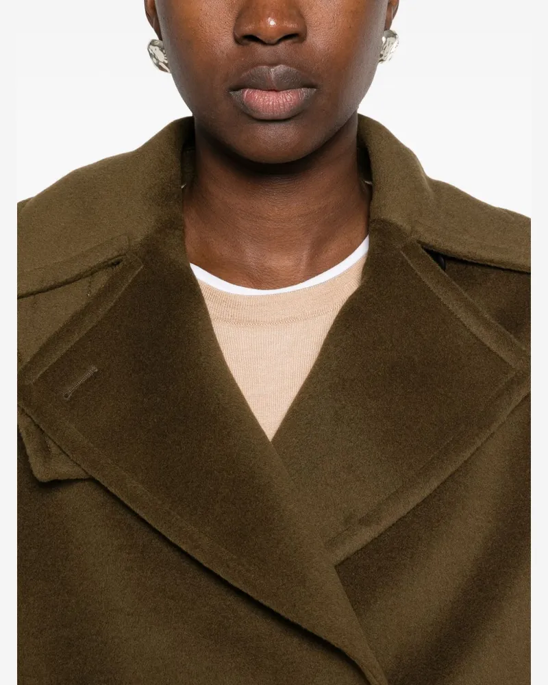 Tagliatore Coat — Olive Olive