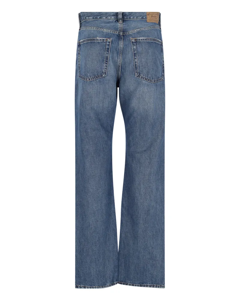 Ralph Lauren Women's Jeans Blue Cotton Blue