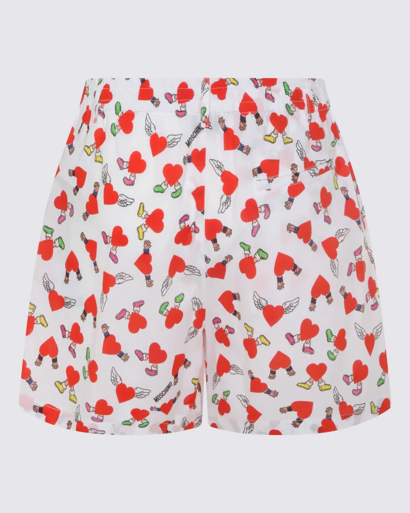 Moschino Men's Shorts White _100 % Co White