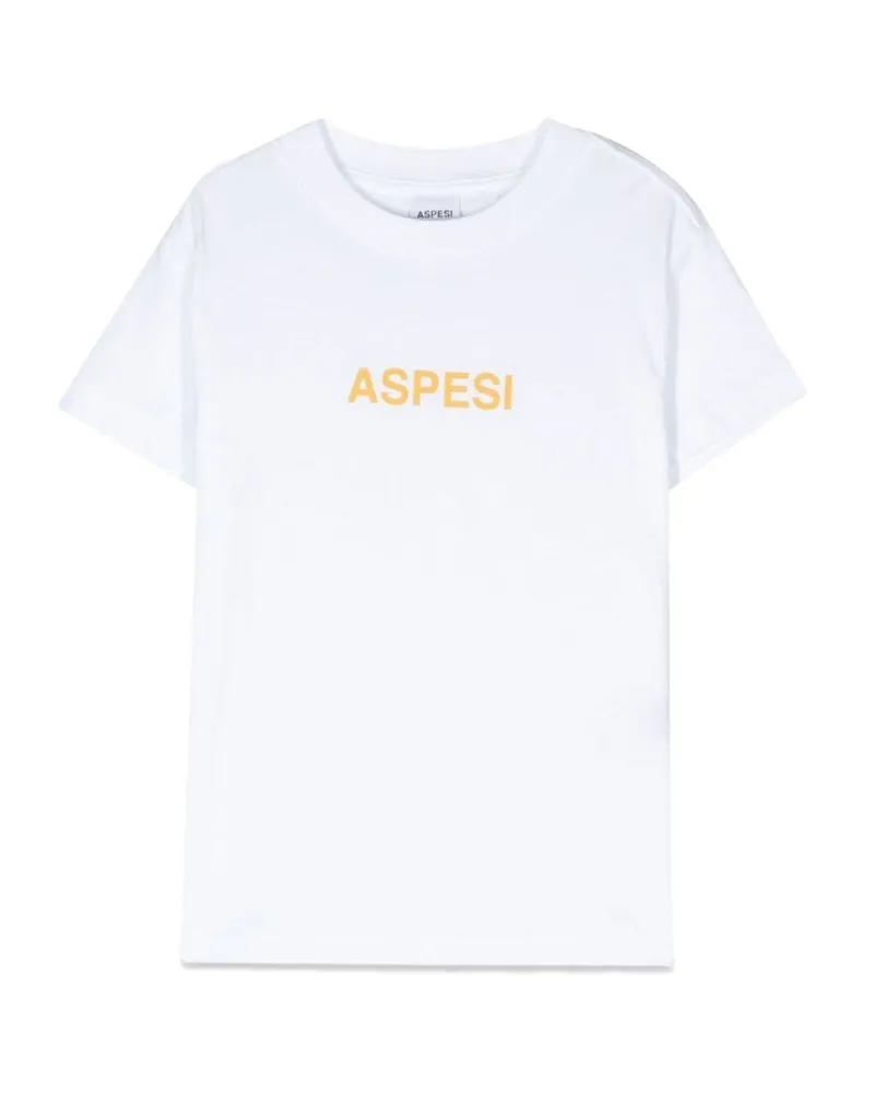 ASPESI Short Sleeve Cotton Shirt — Multicolor Multicolor