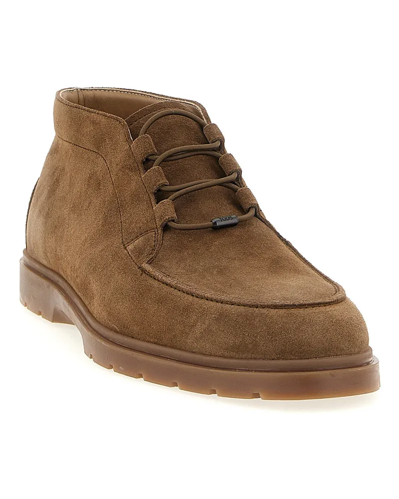 TOD'S Ankle Boot — Tan Tan
