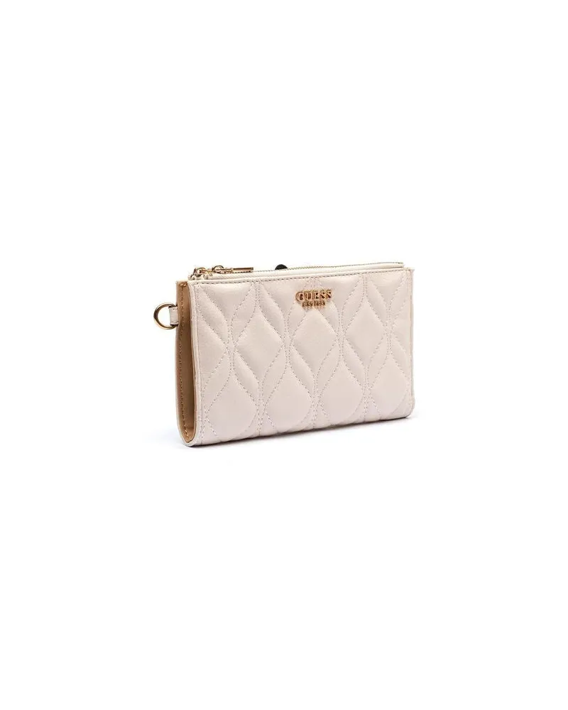 Guess Women's Wallet Off White Polyurethane Bags White