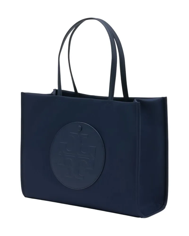 Tory Burch Women's Ella Small Shopper Bag -  Synthetic Blue Totes-Shopping-Bags Navy