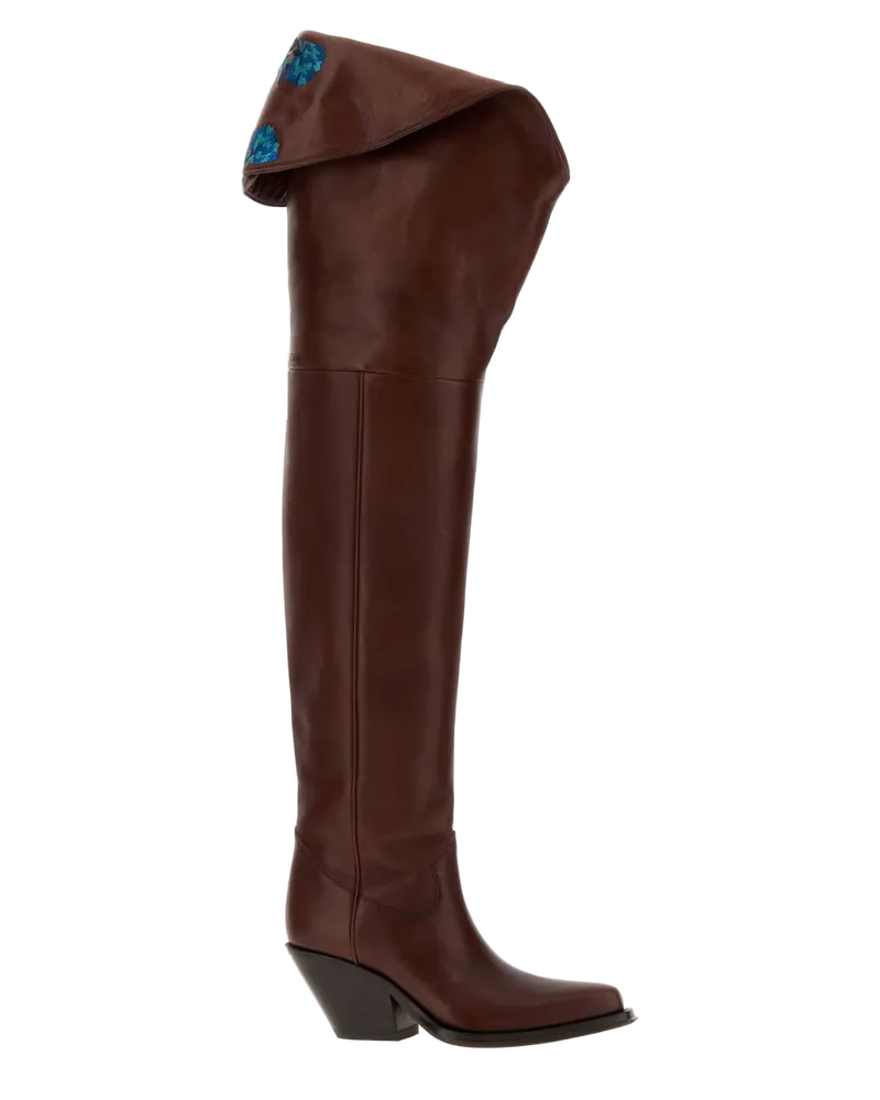 Chloé Azelan Boots — Brown Brown