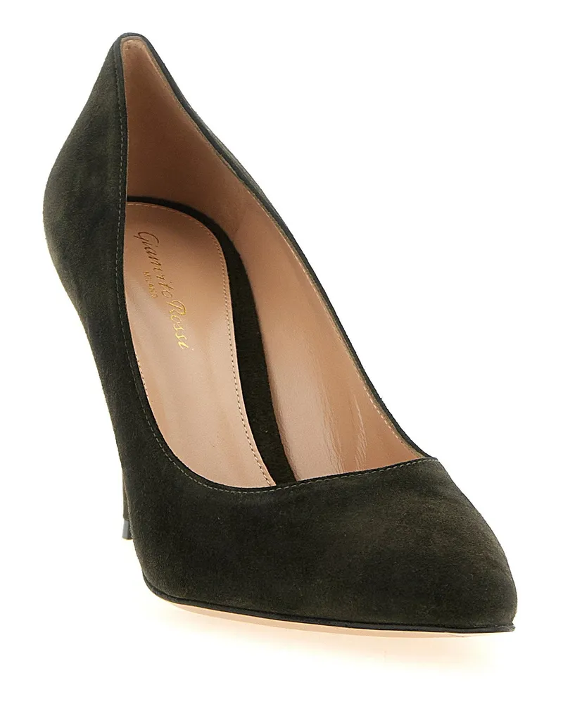 Gianvito Rossi Milano Pumps — Olive Green Olive