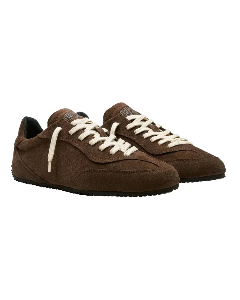 Axel Arigato Women's Trainers Daze Runner Dark Brown-Black Brown/black Sneaker Brown