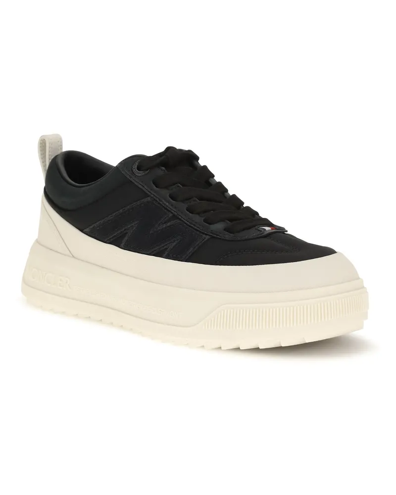 Moncler Women's Altive Sneakers Nubuck And Suede Black Black