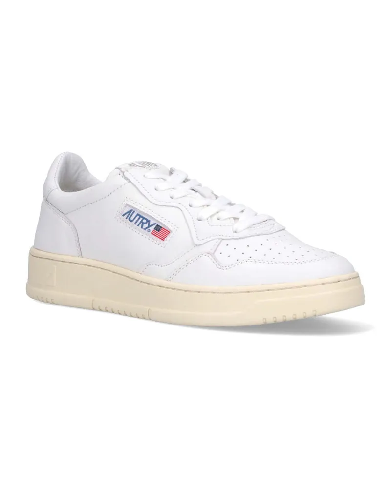 AUTRY Men's Sneakers White Upper: Goat Leather White