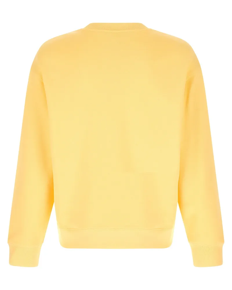 Kitsuné Dreaming Fox Sweatshirt — Yellow Yellow