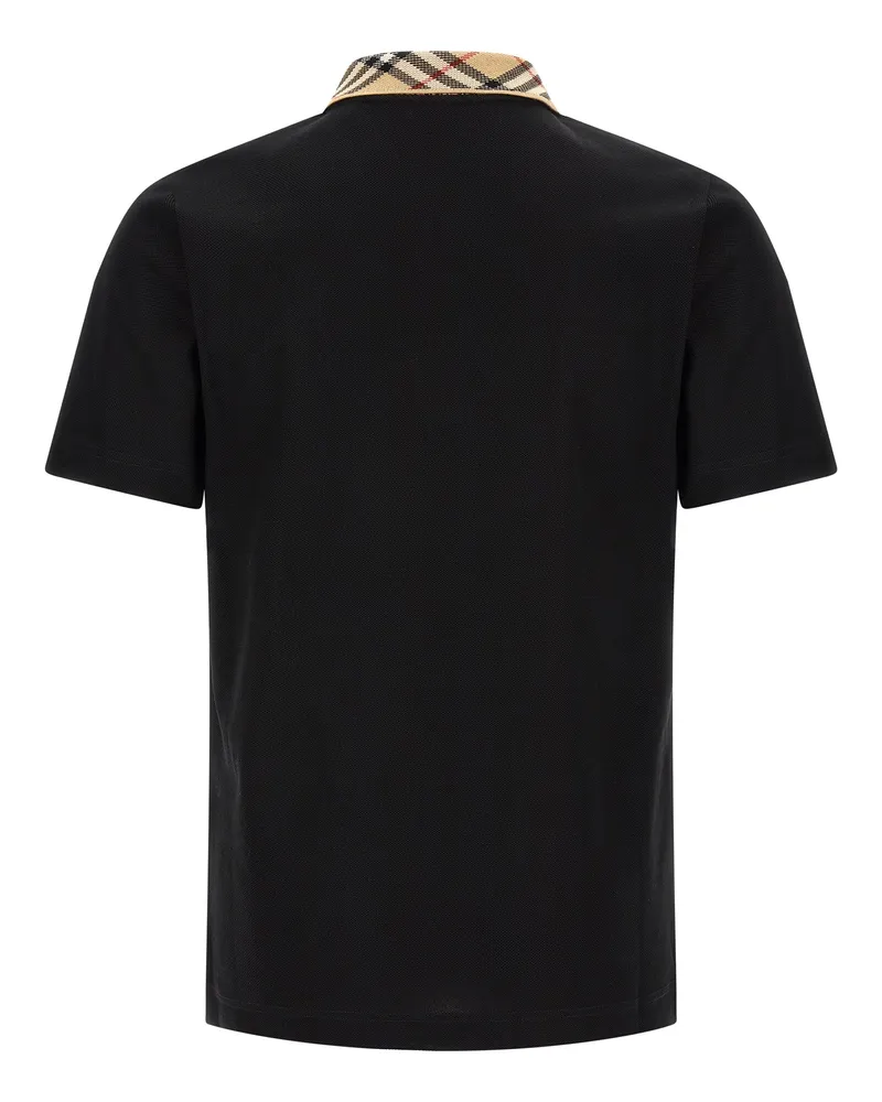 Burberry Evan Polo Shirt — Black Black