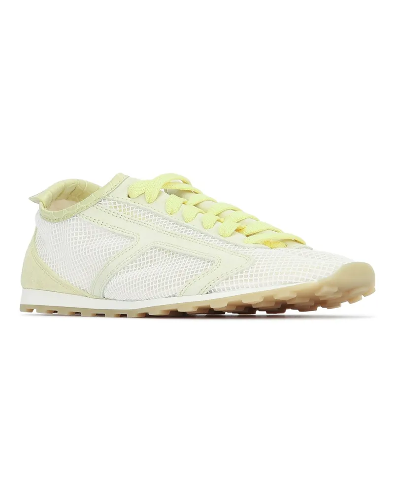 Jacquemus Women's Les Tennis Dustyyellow Sneaker Yellow