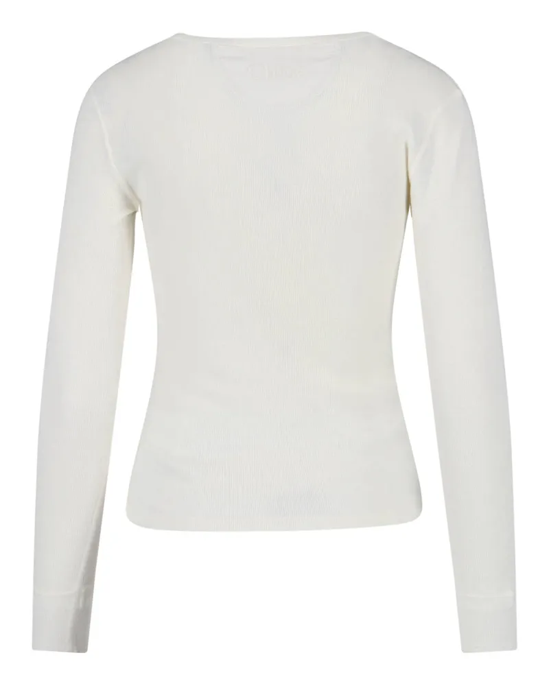 Chloé Women Chloè Sweaters White Cotton White