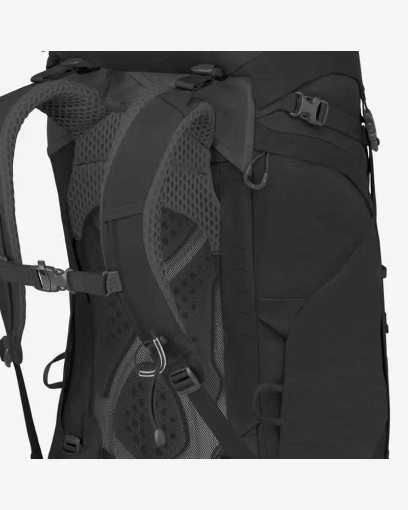 Osprey Men's Kestrel™ 48 Backpack Black Recycled Polyamide Backpacks Black
