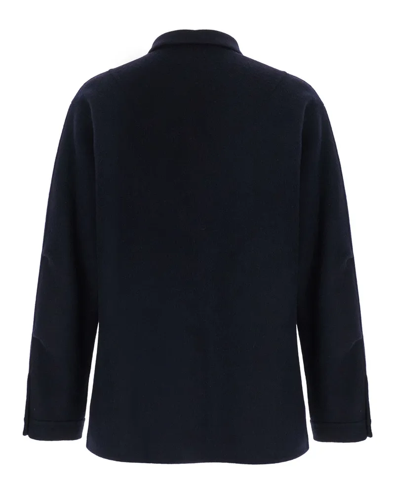 Emporio Armani HK Capsule Coat — Blue Blue