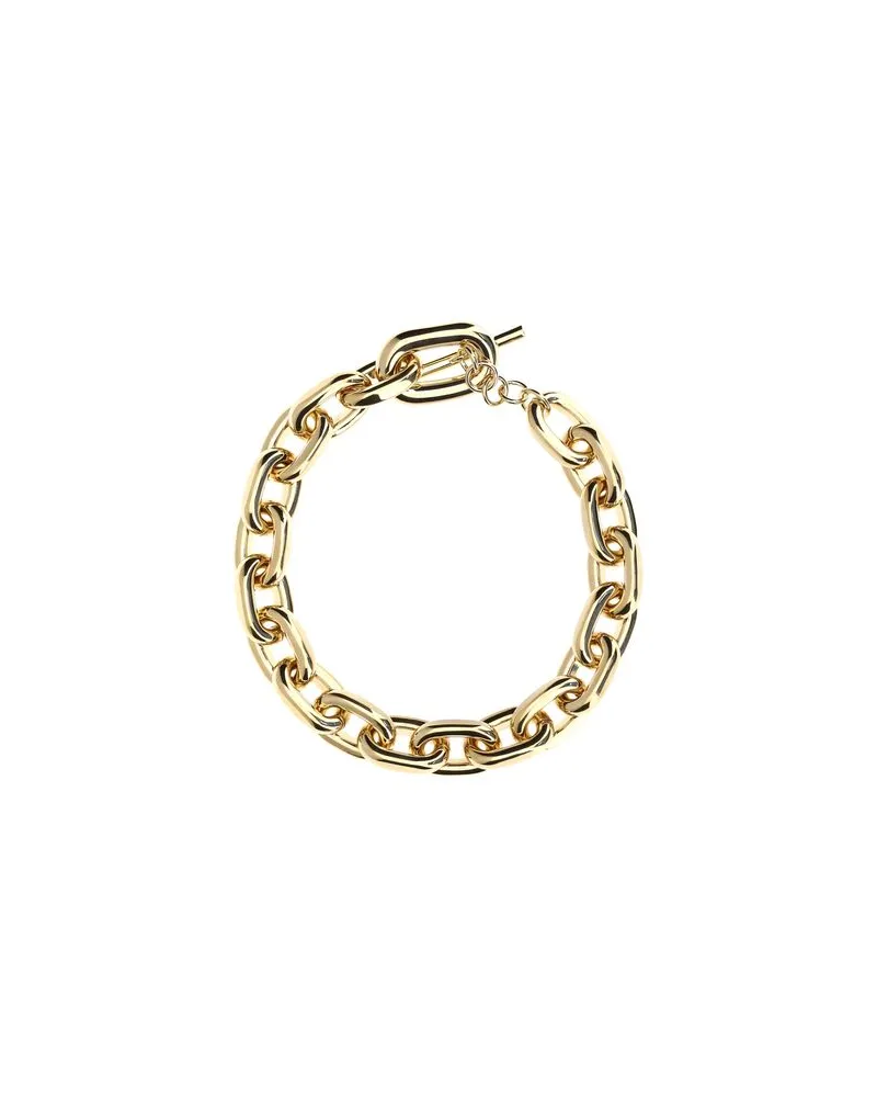 Paco Rabanne Women's Gold Aluminum Necklace Gold