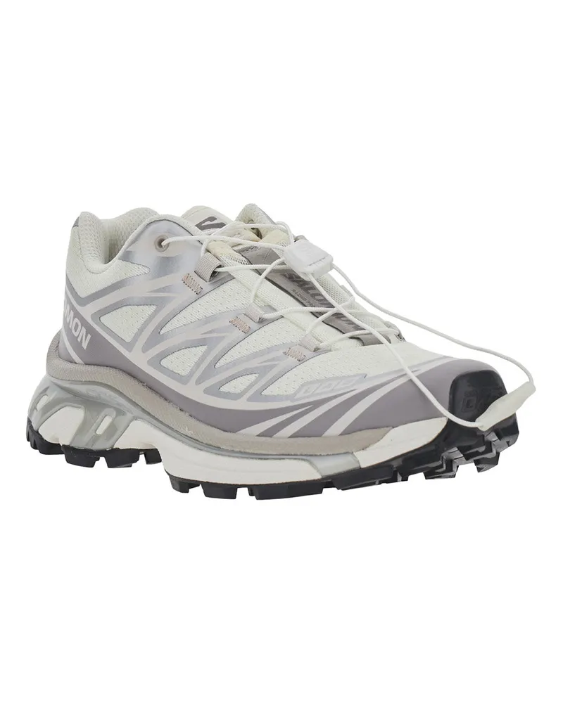 Salomon Unisex Trainers Xt 6 White Synthetic Sneaker White