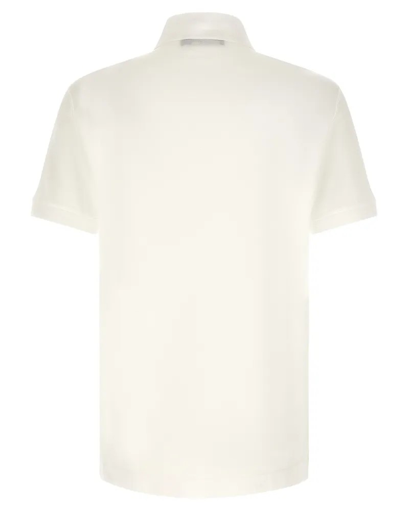 Dolce & Gabbana Men's White Cotton Polo Shirt White