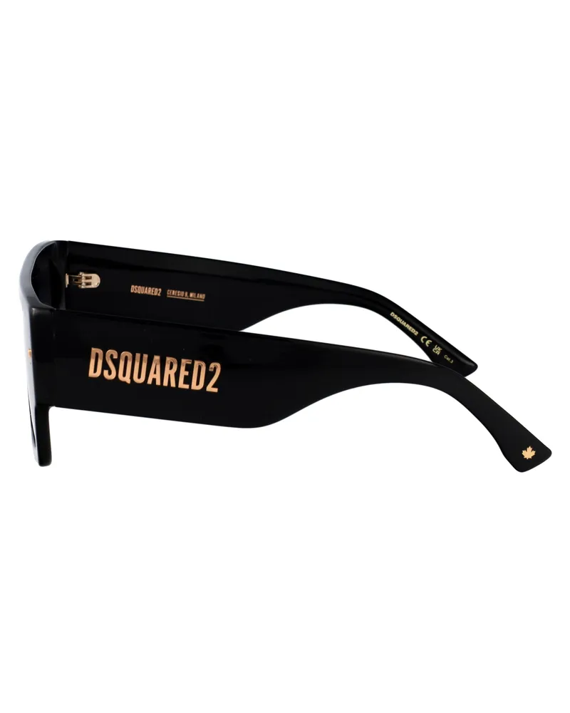 Dsquared2 Acetate Sunglasses — Black Black
