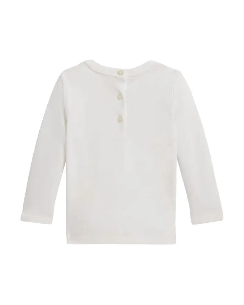 Ralph Lauren Cotton T-Shirt — Beige Beige