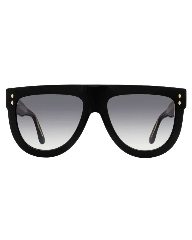 Isabel Marant Women's Emmy Sunglasses Im0075s 8079o Black 57mm Plastic (acetate Black
