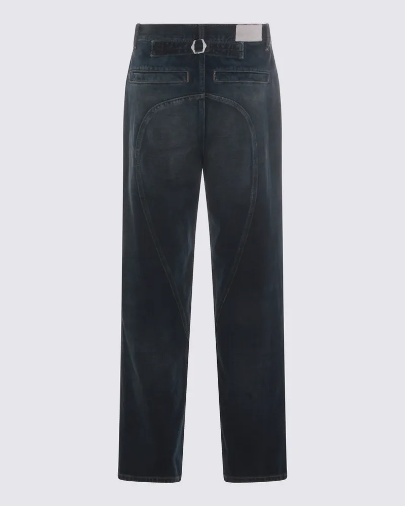 Aya Muse Women's Jeans Vintage Black Cotton Black