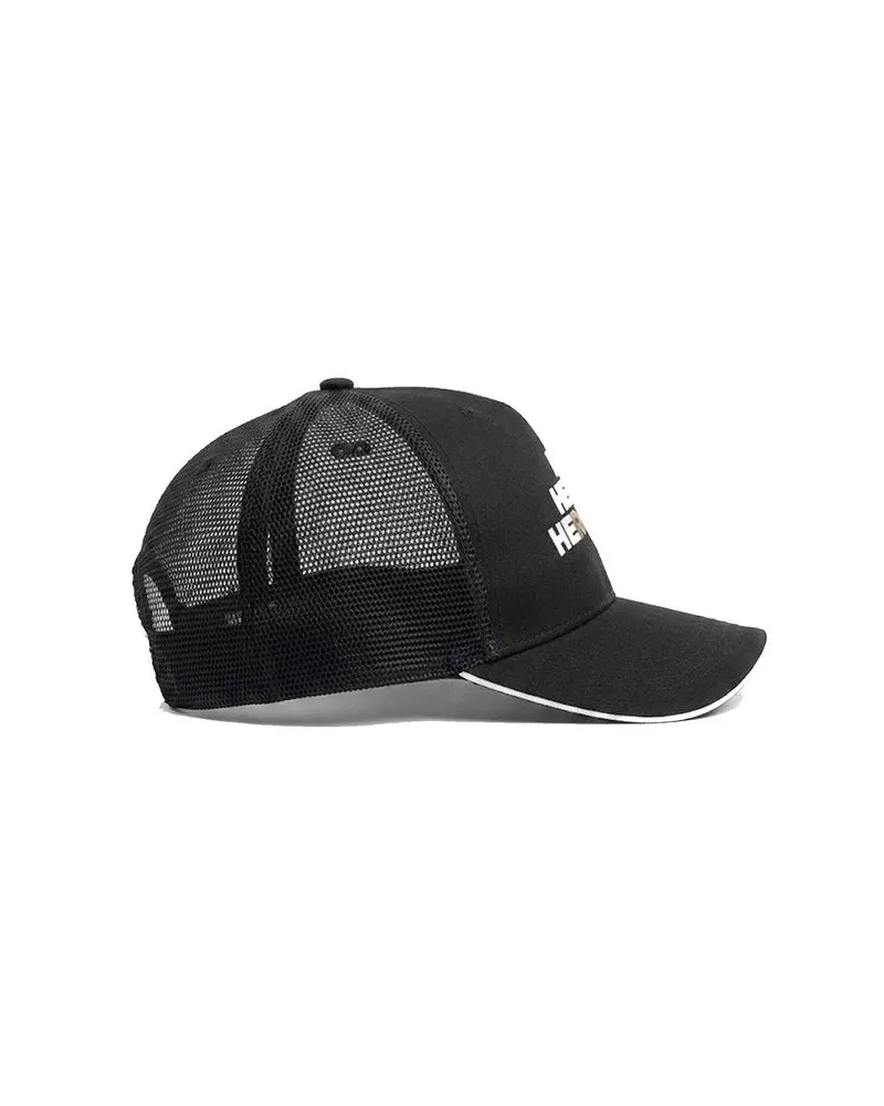 Herno Men's Black Cotton Cap (baseball Hat Black