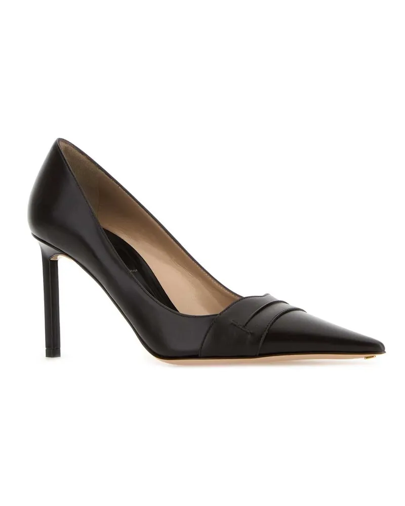 Tom Ford W3717lcl002n 1b087 Espresso Scarpe Con Tacco High Heel Shoes Black