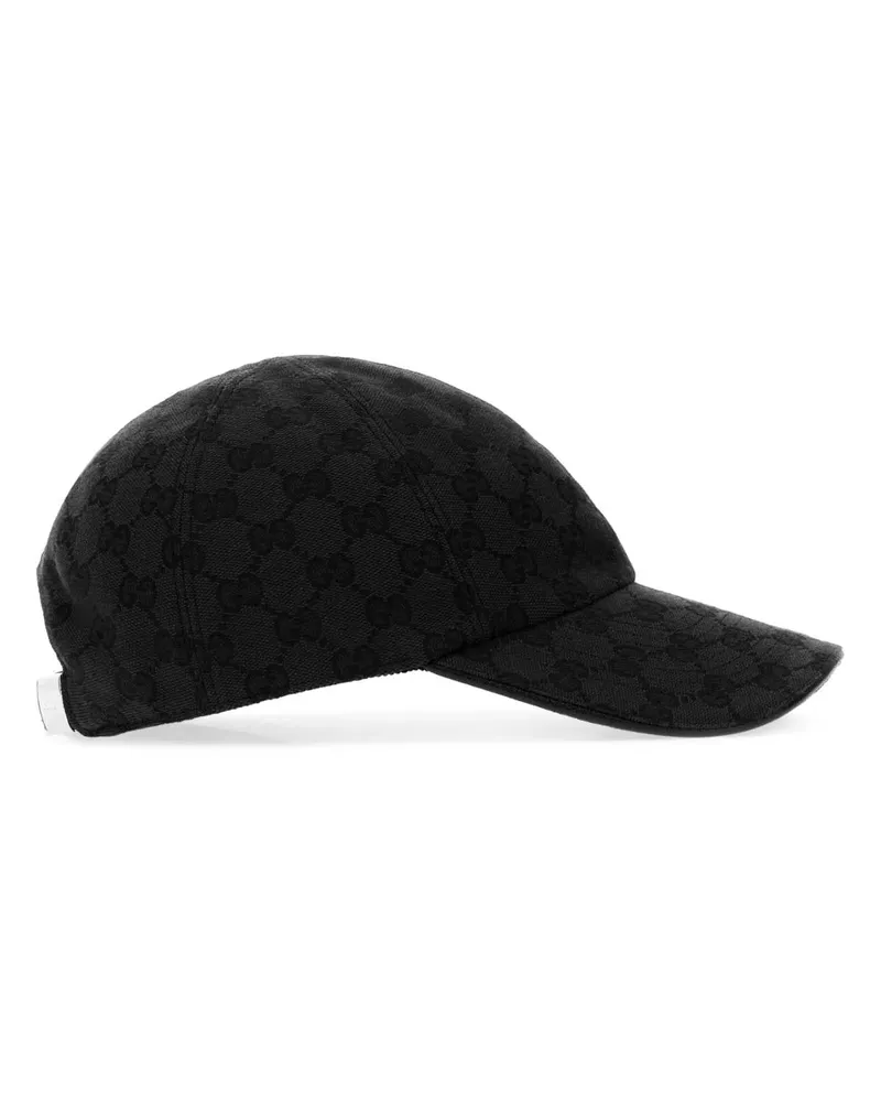 Gucci Women's Gg Fabric Baseball Cap Blackblack Pl Pa Co Cappelli Hat Black