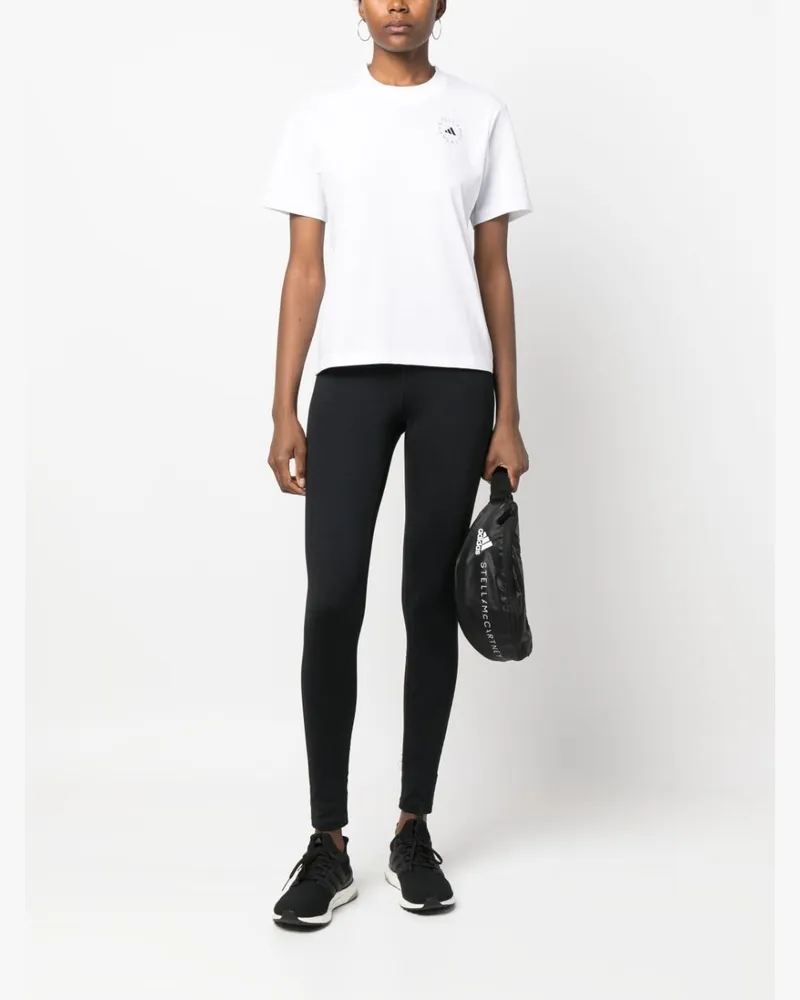 adidas Logo-Print T-Shirt — White White