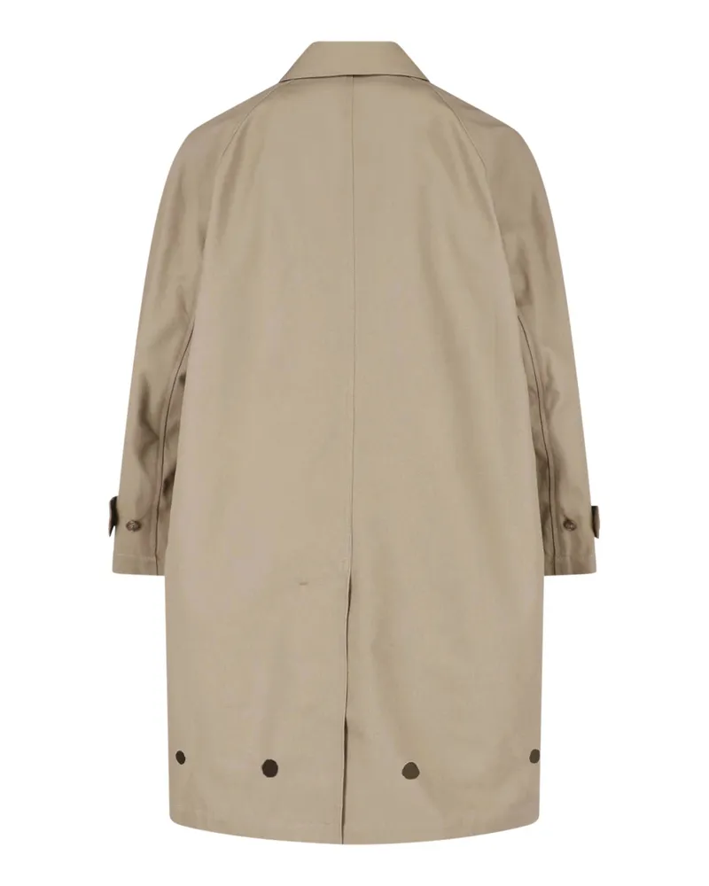 Maison Margiela Men's Jackets Beige Cotton Beige