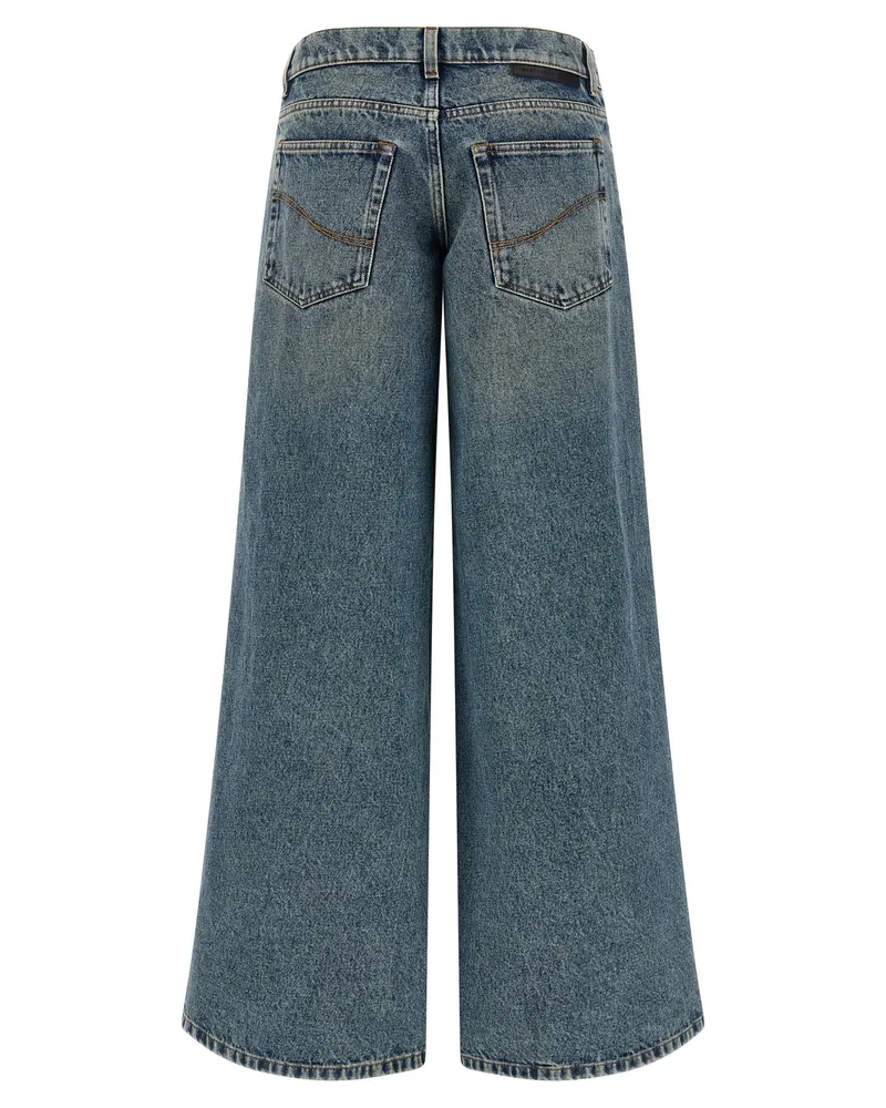 Stella McCartney Women's Blue Cotton Jeans Denim Clothing Blue