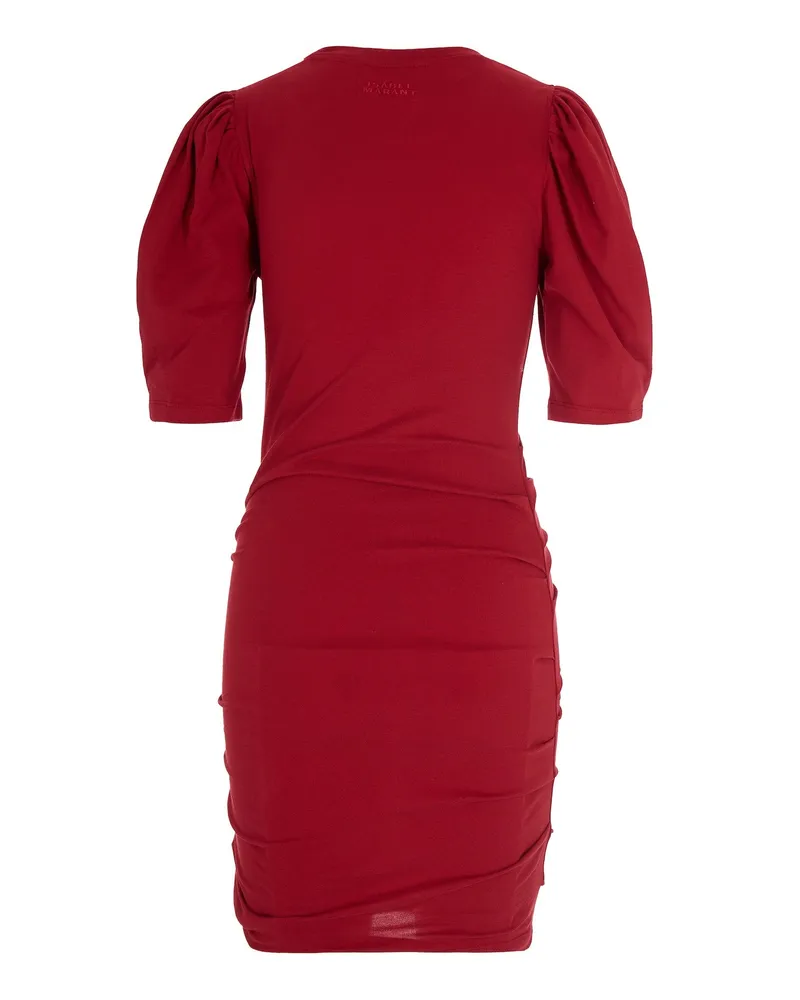 Isabel Marant Women Dress Mylda Cherry Main: Cotton; Lining: Cotton Evening Suits Red