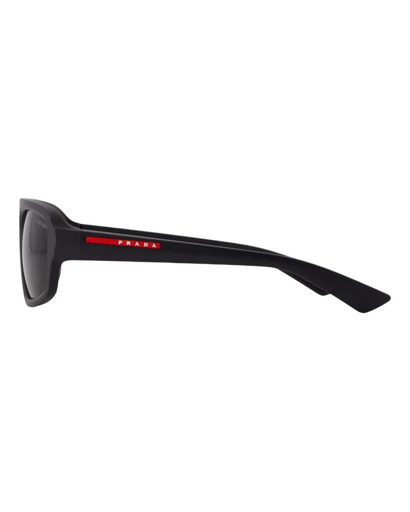 Prada Unisex 0ps B11su Sunglasses -  Acetate Black Accessories Black