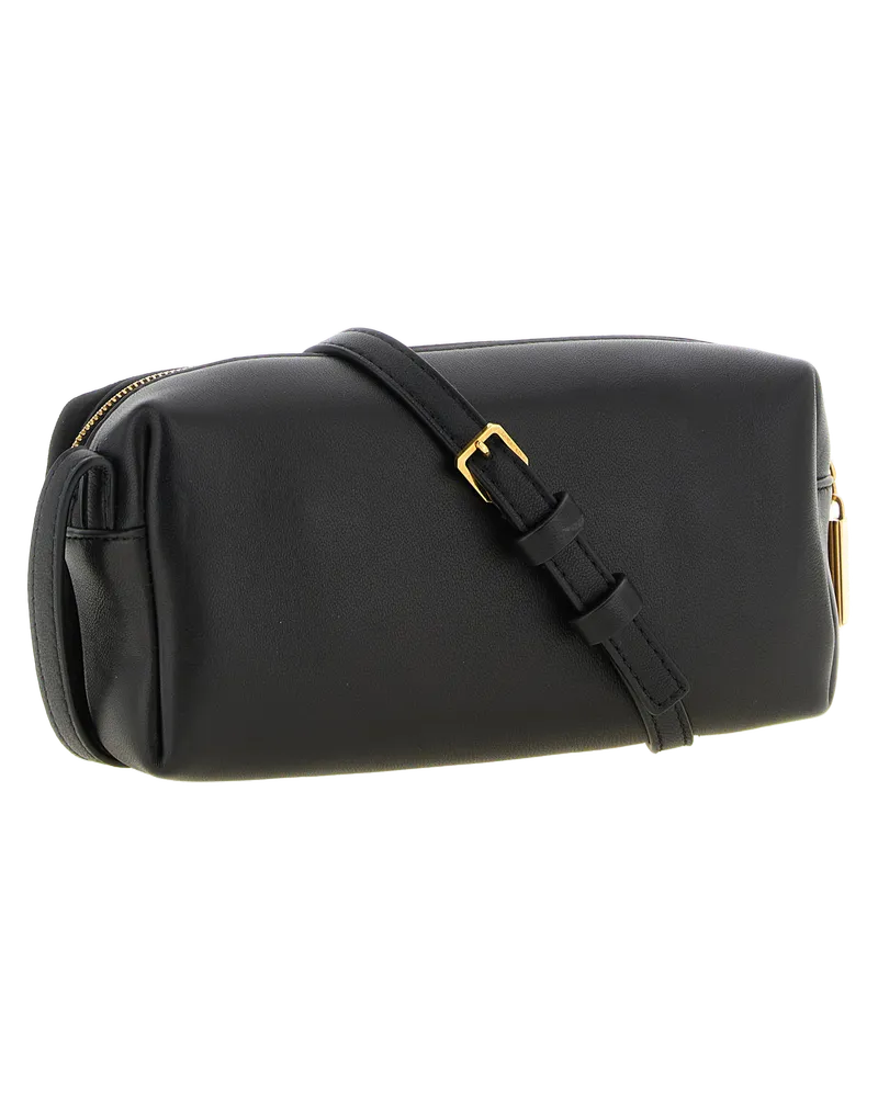 KHAITE Women's Black Calfskin Crossbody Bag Black
