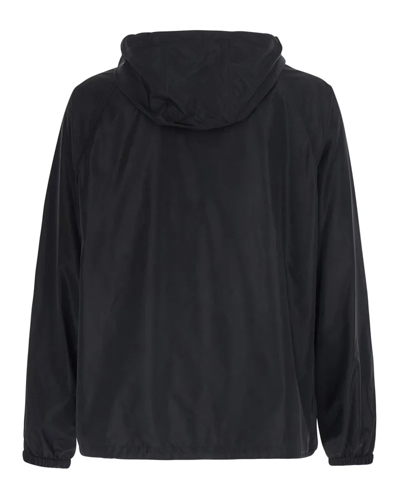 Burberry Men's Jacket Clapton Black Polyamide Coat Black