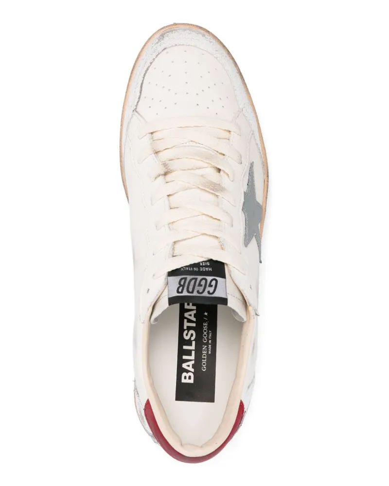 Golden Goose Ball Star Sneaker — White White