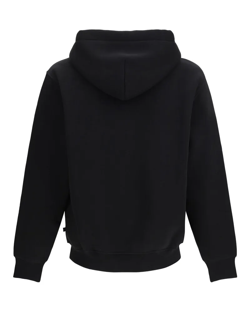 Alpha Industries Men's Desert Hoodie With Print Black Cotton; Polyester Sweatshirts Sweater Black