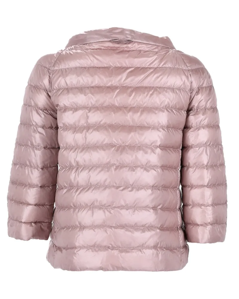 Herno Reversible Padded Padded Coat — Pink Pink