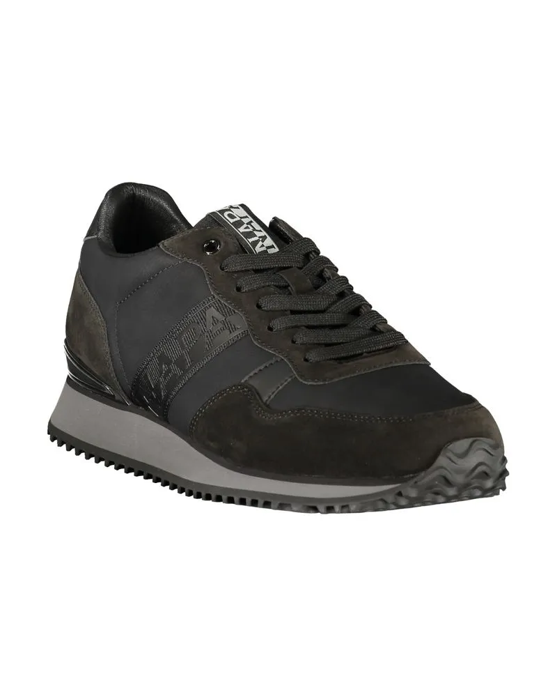 Napapijri Lace-Up Sneakers — Black Black