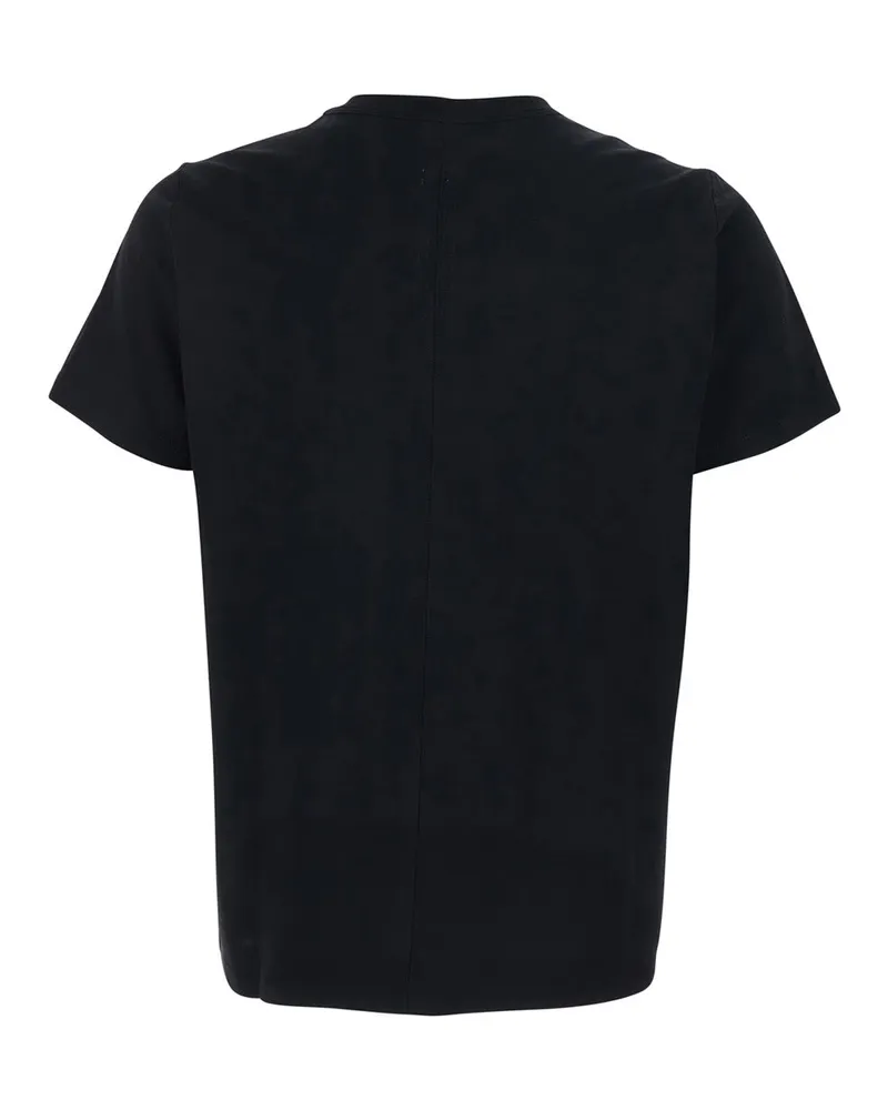 Rick Owens Cotton Crew Neck T-Shirt — Black Black