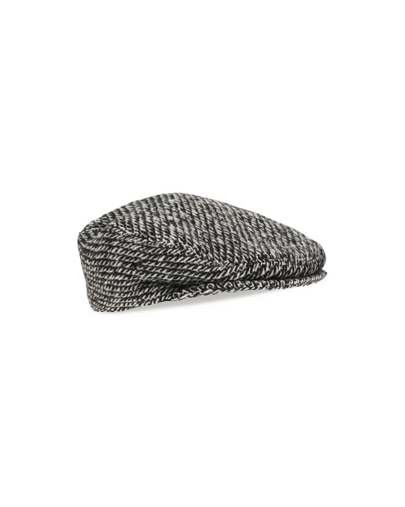 Dolce & Gabbana DOGH587AFMZARS8030BB Flat Cap — Multicolor Multicolor