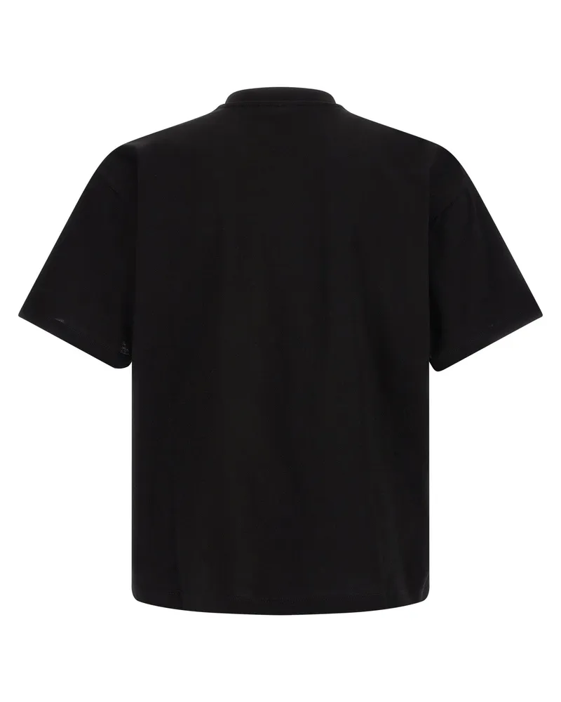 Versace Men's Black Cotton T-Shirt Black