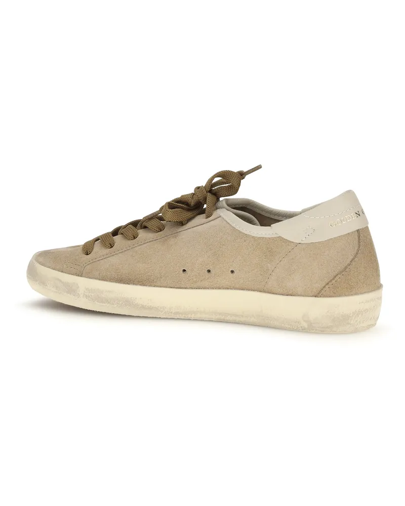 Golden Goose Women's Sneakers Super Star Tobacco-Cream Trainers Tobacco/cream Beige