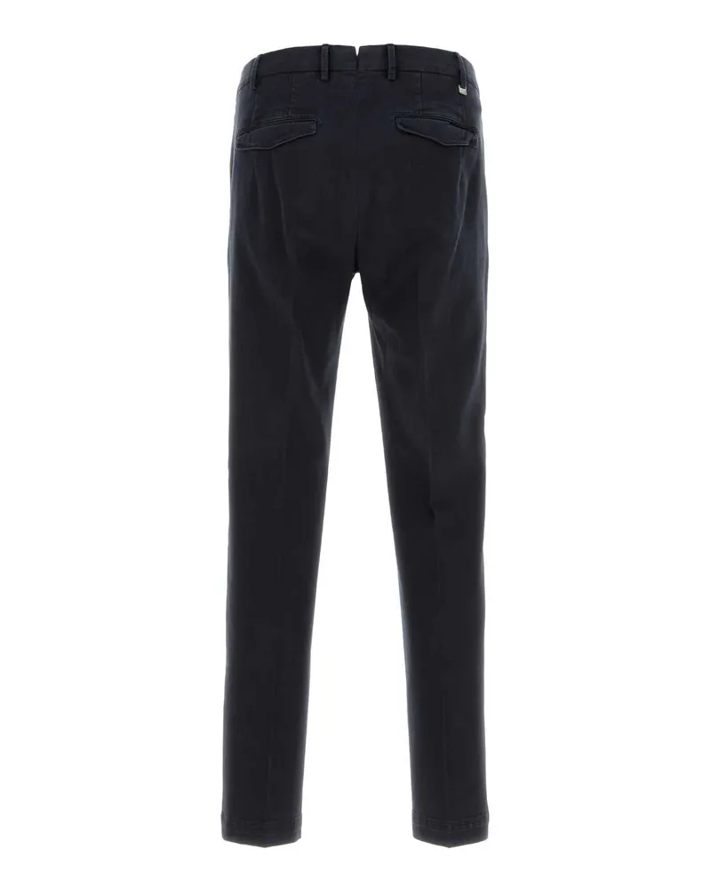PT TORINO Stretch Cotton Trousers — Navy Navy