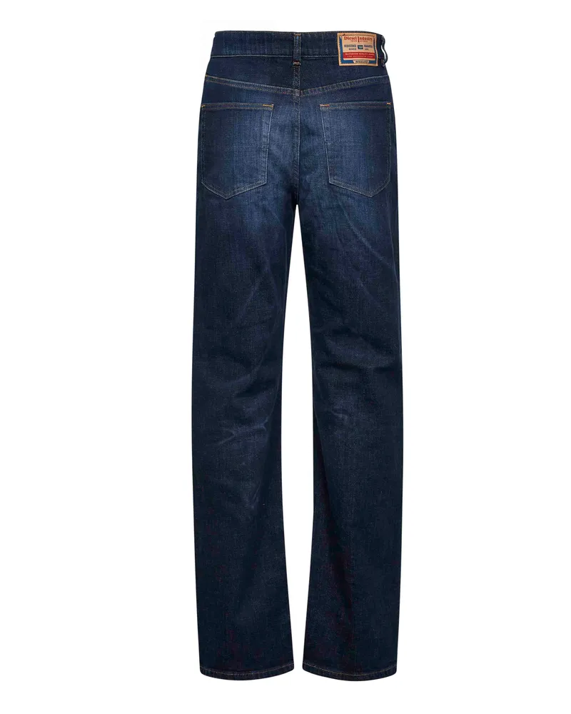 Diesel Women's Blue Regular Jeans Cotton Blue