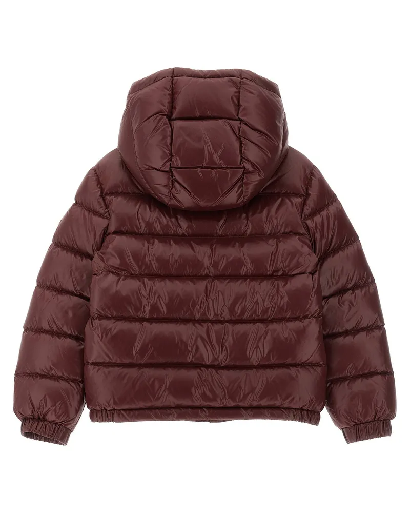 Moncler Down Jacket — Burgundy Burgundy