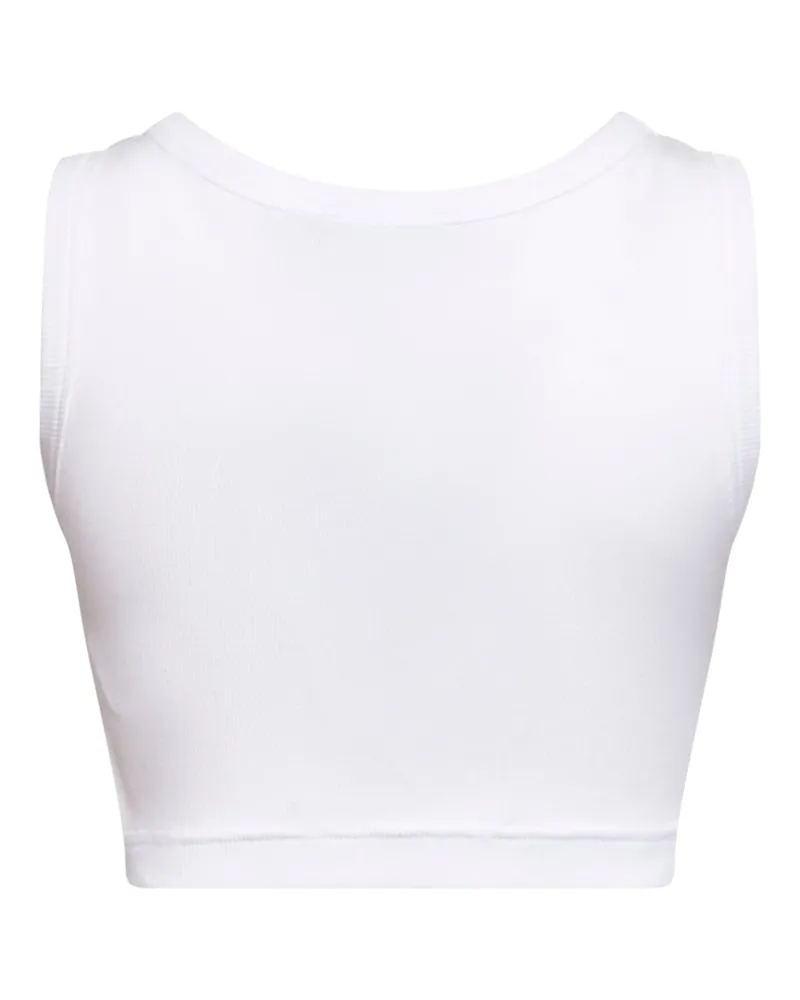 Dolce & Gabbana Women's Tank Top Cropped Cotton White White