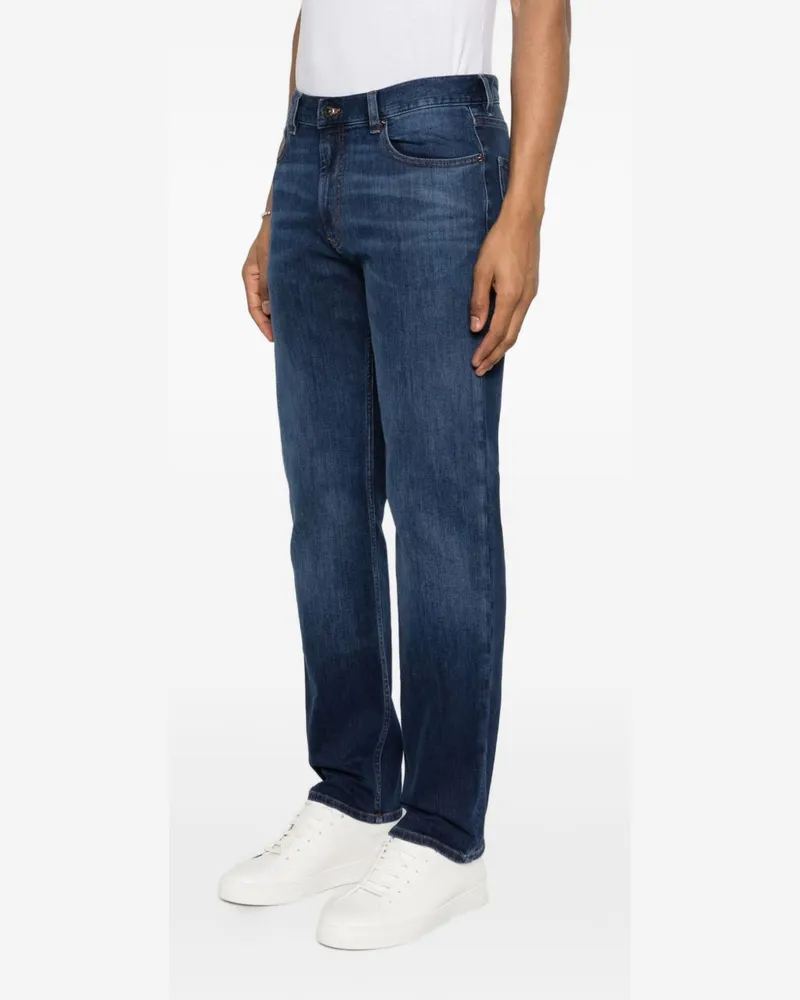 Emporio Armani Cotton Denim Jeans — blue Blue