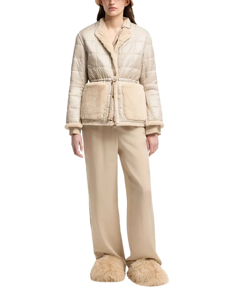 Moncler Tipule Down Jacket — Beige Beige