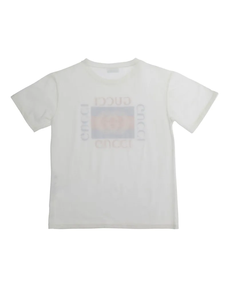 Gucci Boys' T-Shirt White Cotton T-Shirts And Polos White